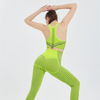 Soutiens-gorge de sport croisés pour femmes pour la remise en forme d'entraînement de yoga Personnaliser le soutien-gorge sans couture à bretelles spaghetti