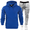 Costume à capuche de sport pour hommes et pull en molleton Pull de couleur unie pour hommes Approvisionnement direct d'usine
