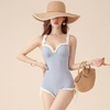 Maillots de bain personnalisés grande taille pour femmes pour femmes Maillots de bain Tummy Control Tankini Maillots de bain Volant Retour Croix