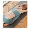 Gilet recadré croisé à bretelles croisées dans le dos pour la remise en forme d'entraînement de yoga à faible impact personnaliser